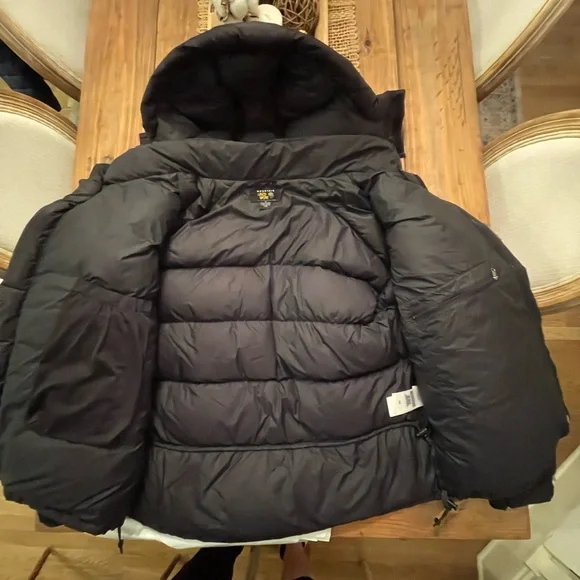 MOUNTAIN HARDWEAR 650 CONDUIT SUBZERO DOWN JACKET MENS XL PTP 27 AWSOME BLACK - Picture 3 of 8